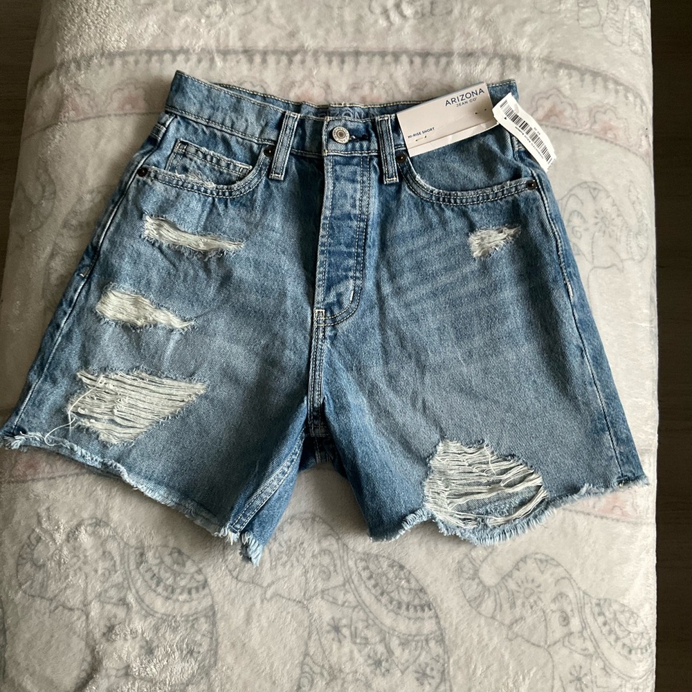 Arizona Jean Company Blue Hi-Rise Denim